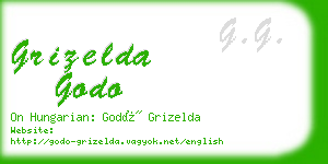 grizelda godo business card